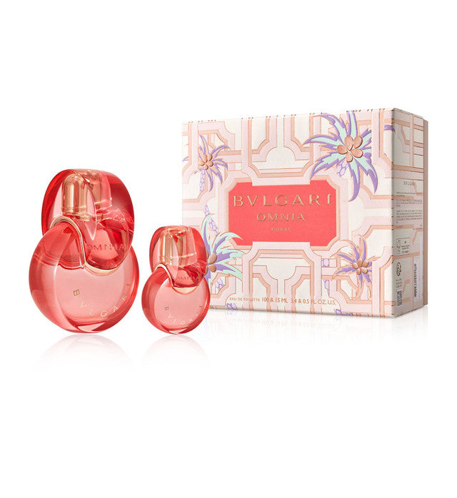 Bvlgari Omnia Coral Bundle - 2 Piece Gift Set for Women