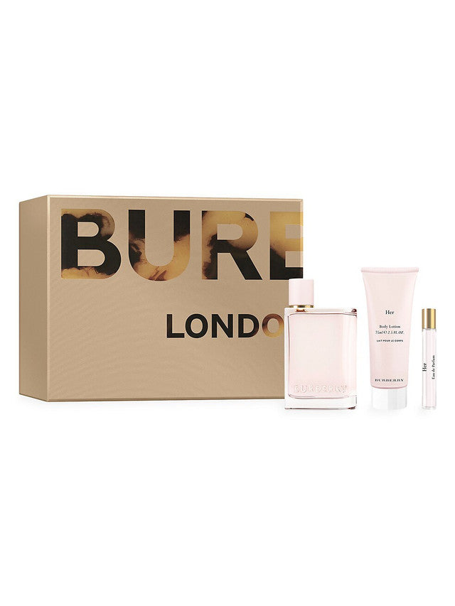 Burberry Her 3 Piece Gift Set For Women