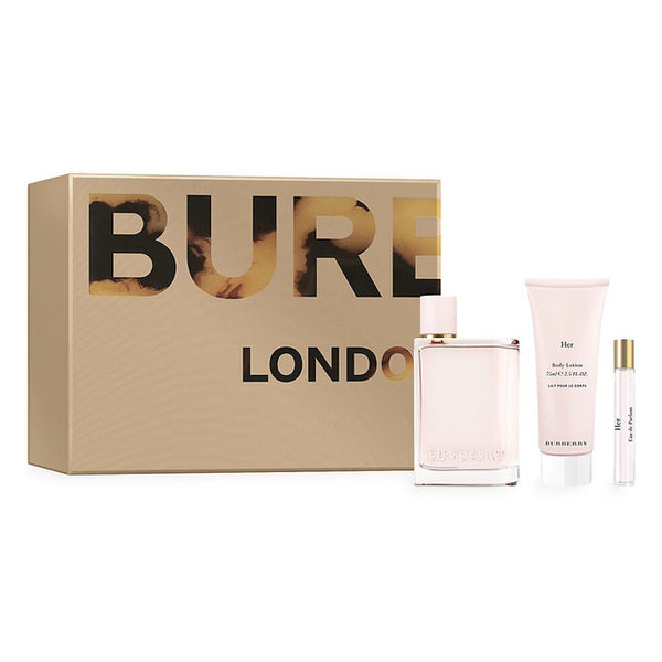 Burberry Her 3 Piece Gift Set For Women