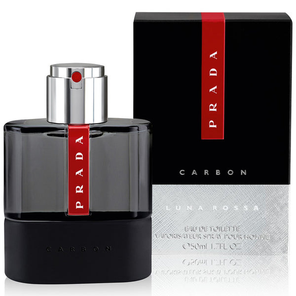 Prada Luna Rossa Carbon Colegne for Men | EDT Spray 1.7oz / 50ml